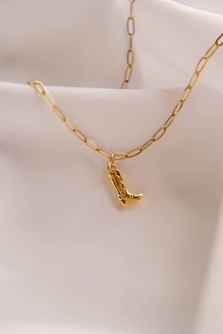 Walk By Faith Charm Necklace - Shop Hidden Treasure Boutique