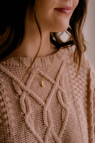 Walk By Faith Charm Necklace - Shop Hidden Treasure Boutique