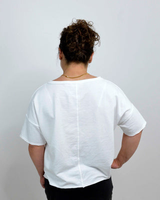 Washed Split Neck Knit Top - Shop Hidden Treasure Boutique