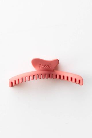 WAVY MIDI CLAW: PUNCH PINK - Shop Hidden Treasure Boutique