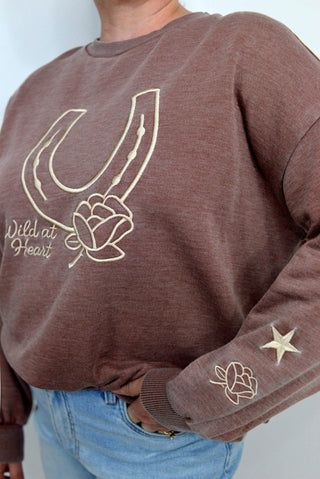 Wild At Heart Pullover - Shop Hidden Treasure Boutique