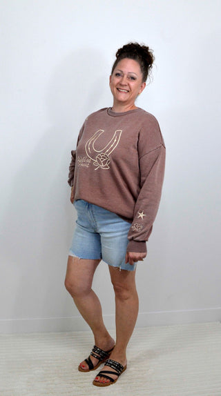 Wild At Heart Pullover - Shop Hidden Treasure Boutique