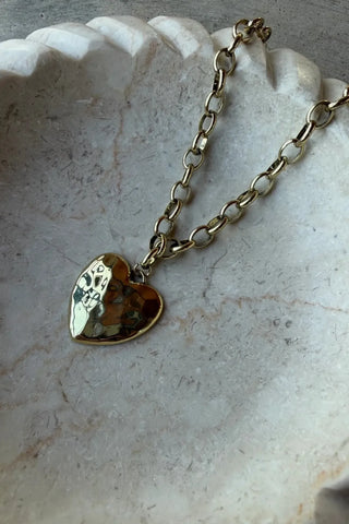 Wild Heart Gold Necklace - Shop Hidden Treasure Boutique