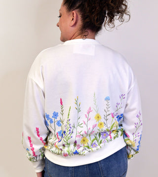 Wildflower Fields Pullover - Shop Hidden Treasure Boutique