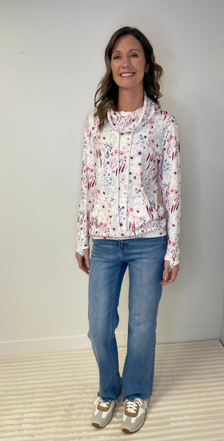 Wildflower Gardens Pullover - Shop Hidden Treasure Boutique