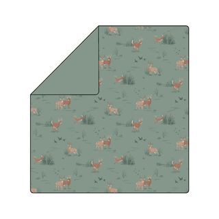 Woodland Buck Muslin Swaddle - Shop Hidden Treasure Boutique