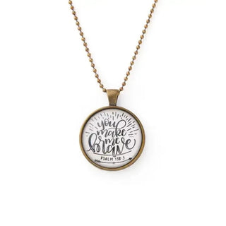 You Make Me Brave Necklace - Shop Hidden Treasure Boutique