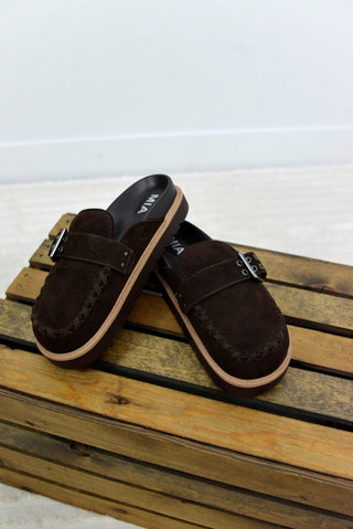 Zaina Chocolate Slip-On Shoe - Shop Hidden Treasure Boutique