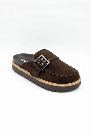 Zaina Chocolate Slip-On Shoe - Shop Hidden Treasure Boutique