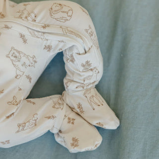 Zip - Up Footie Pajama - Dylan - Shop Hidden Treasure Boutique