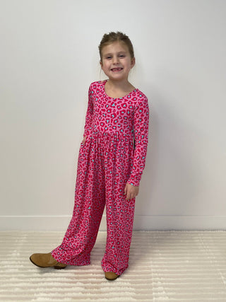 Zuri Leopard Jumpsuit - Shop Hidden Treasure Boutique