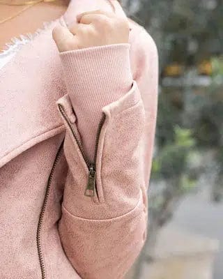 Move Free Moto Jacket - Blush