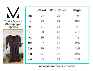 Champagne Taylor Dress - Shop Hidden Treasure Boutique