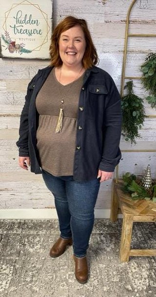 Curvy High Rise Ankle - Shop Hidden Treasure Boutique